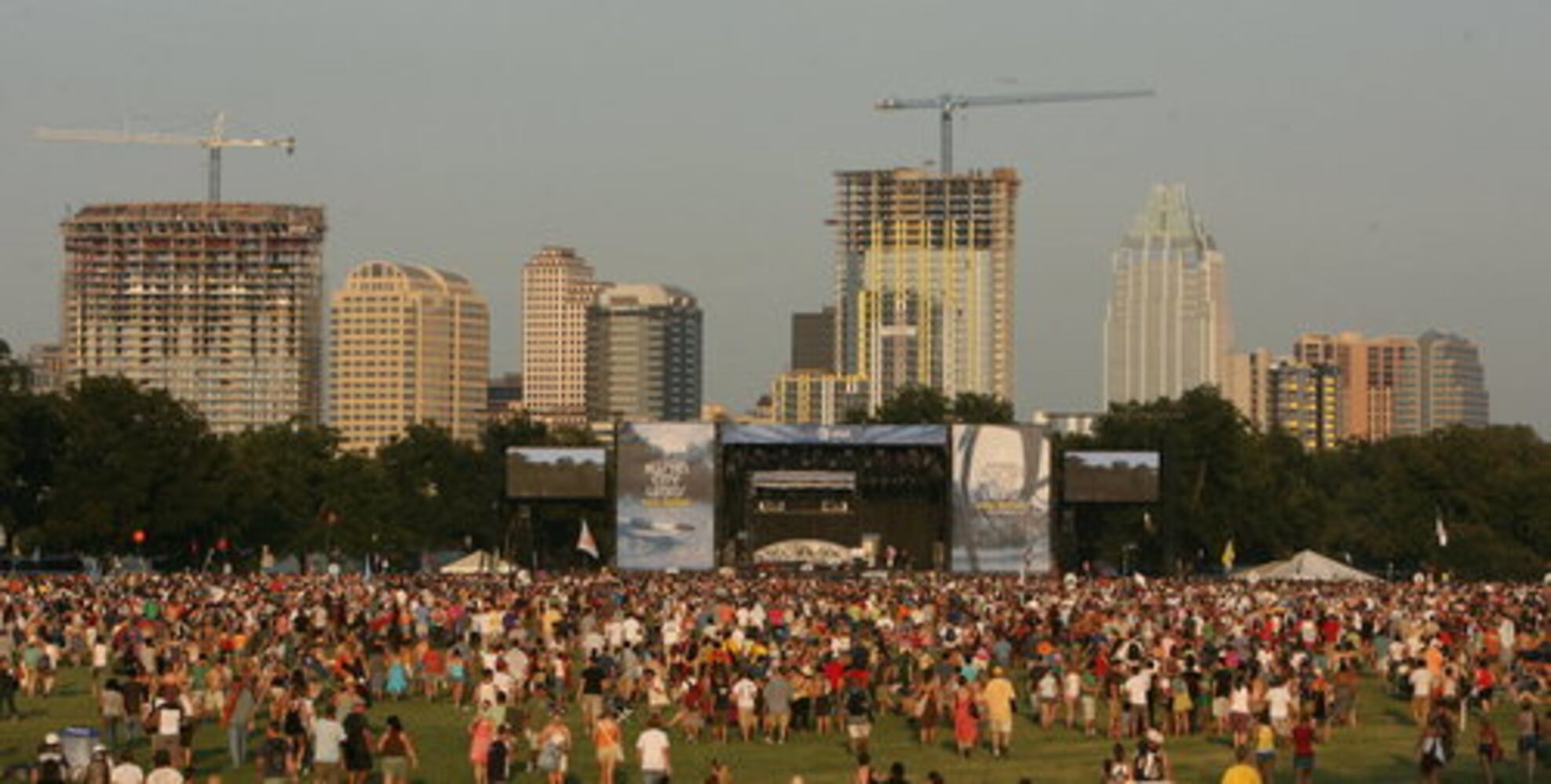 Austin's changing skyline during ACL