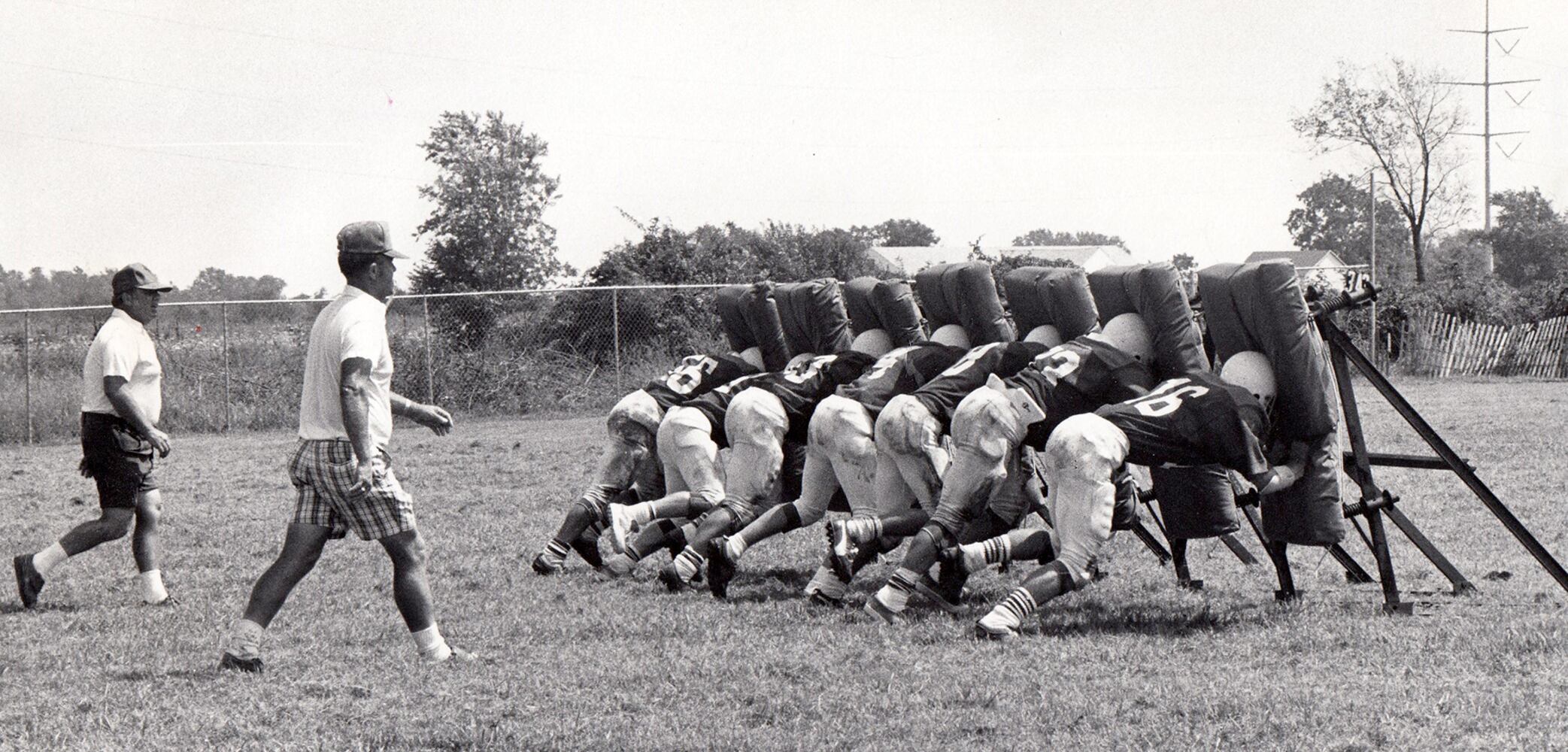 Vintage sports photographs
