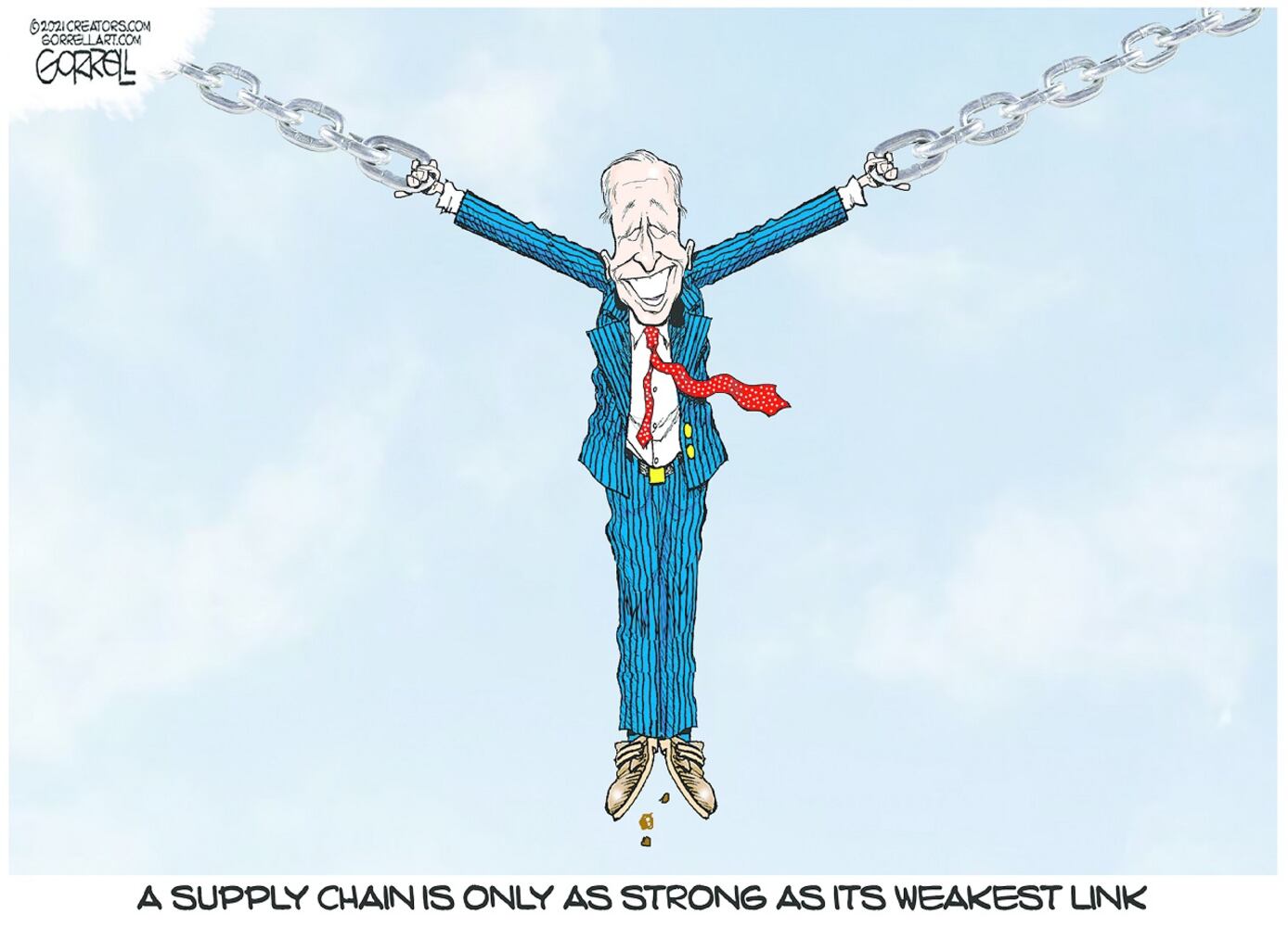 WEEK IN CARTOONS: Gen. Colin Powell, supply chain woes and more