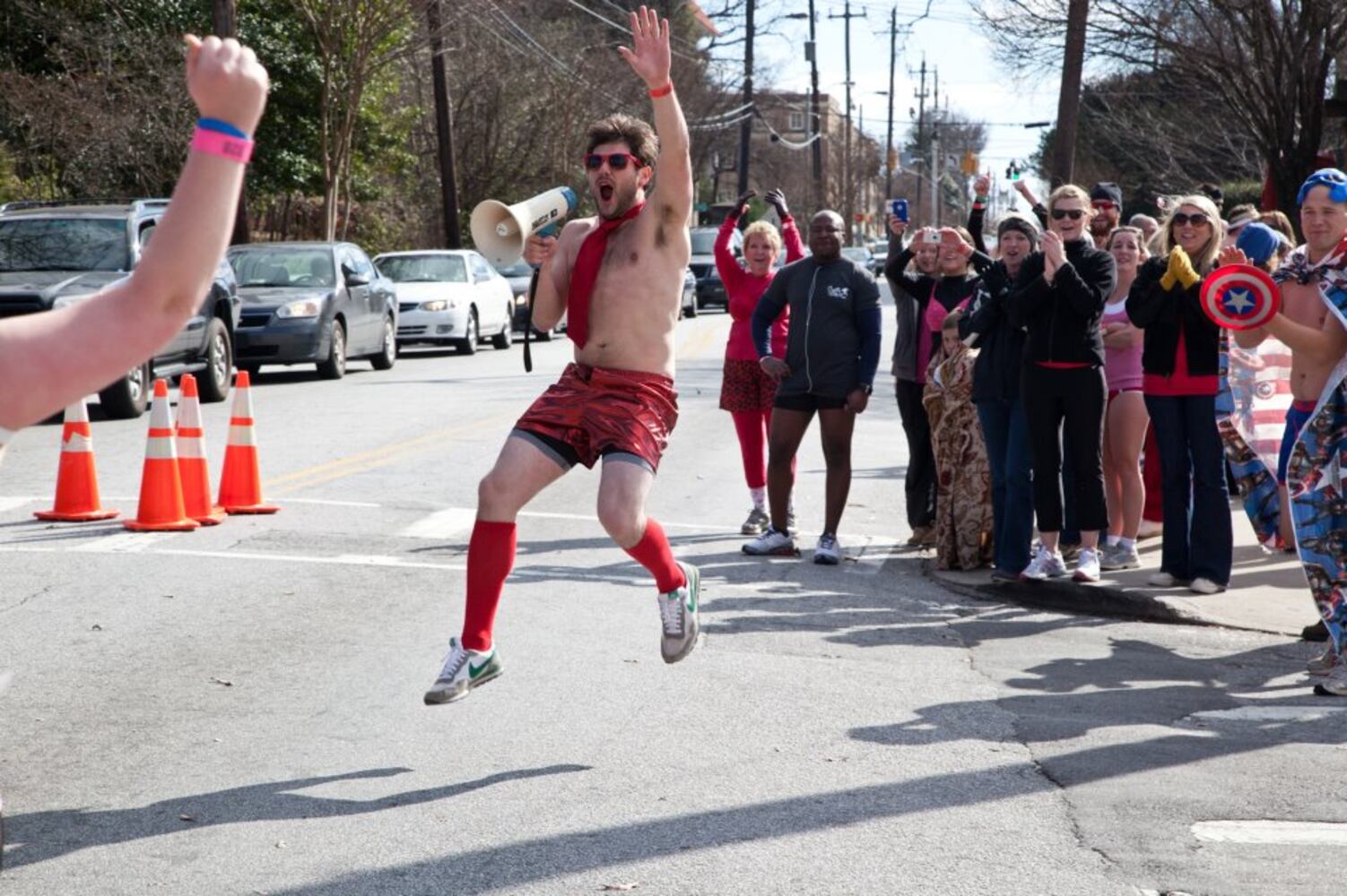 Cupid's underwear run