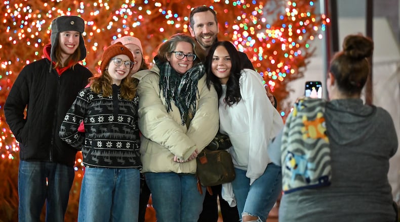 The 53rd annual Dayton Holiday Festival featuring the Grande Illumination and Grande Illumination Parade occurred on Friday, Nov. 28 in downtown Dayton. BRYANT BILLING/STAFF
