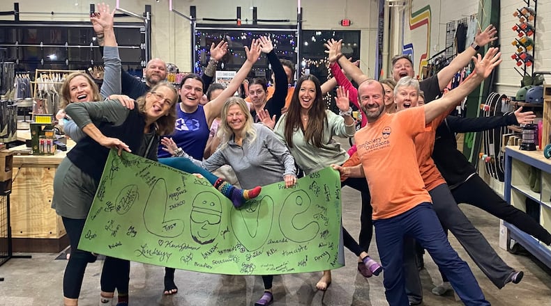 For Tom Helbig, of Tomfoolery Outdoors, yoga is about playfulness, not perfection - CONTRIBUTED