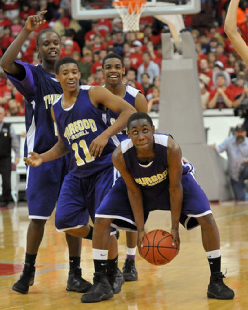 Basketball star Juwan Staten