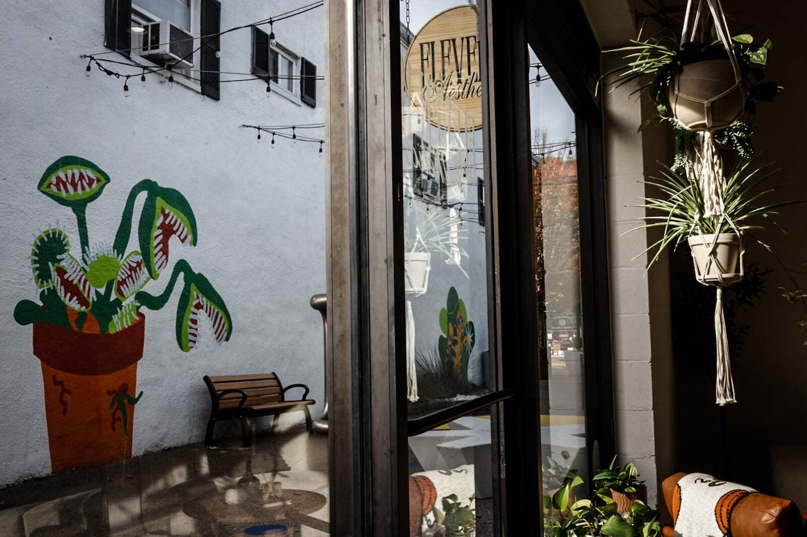 Eleven 11 Aesthetics is Miamisburg's newest spa it is located at 36 South Main St. in the alleyway. JIM NOELKER/STAFF