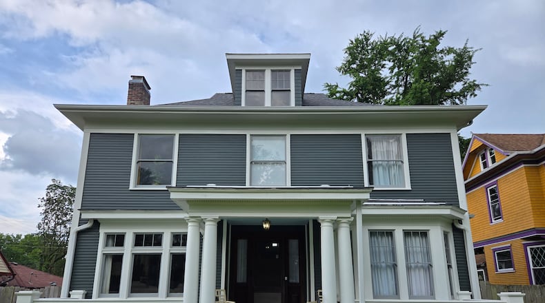 Evan Lavoie owns the home at 1040 Harvard Blvd. in Dayton. CONTRIBUTED