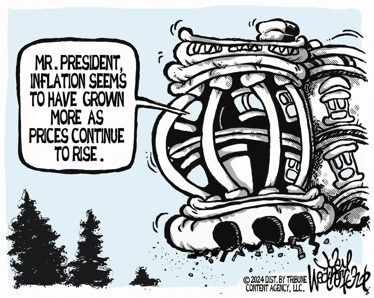 CARTOONS: Joey Weatherford, March 23, 2024
