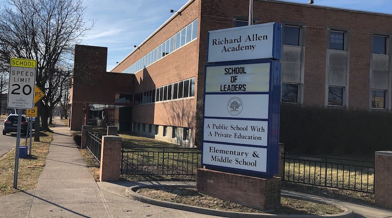 The Richard Allen Academy school building at 184 Salem Ave.