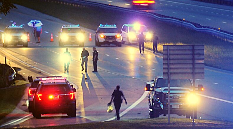 A Xenia man was hit and killed on U.S. 35 around 5:50 a.m. Sept. 7. Timothy R. Wood, 33, was killed during the crash near the U.S. 35 and Woodman Drive exit. MARSHALL GORBY / STAFF