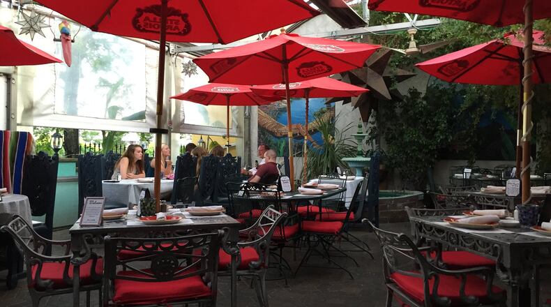 The indoor patio at El Meson. CONTRIBUTED/ALEXIS LARSEN