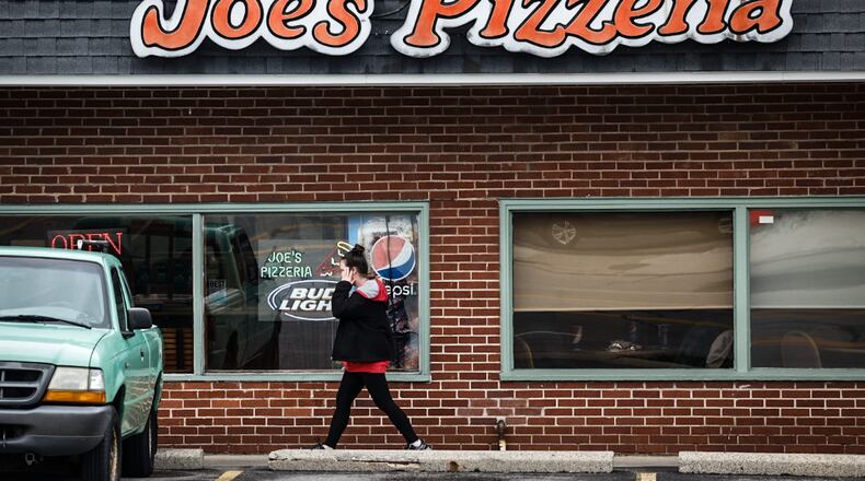 Joe's Pizzeria, located on Airway Road near Smithville Road, has been a favorite of east Dayton and Riverside residents for decades. The restaurant opened in 1959. JIM NOELKER/STAFF