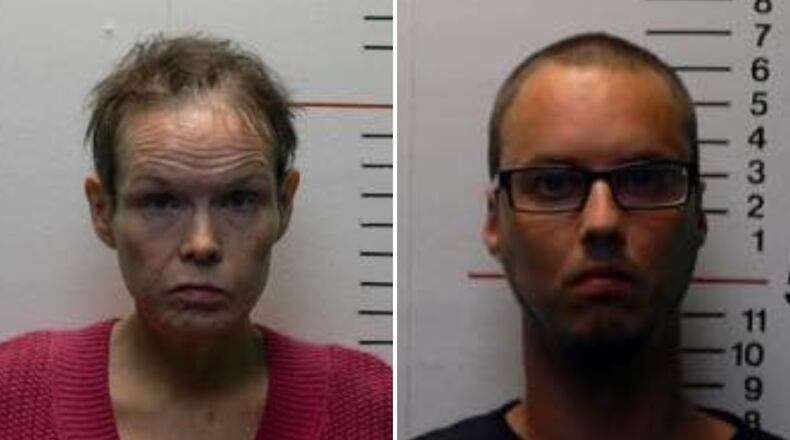 Bonnie Marie Vaughn, left and John Havens, right are charged after a dismembered body was found in Vaughn's home Sept. 20, 2022. CONTRIBUTED/MPD