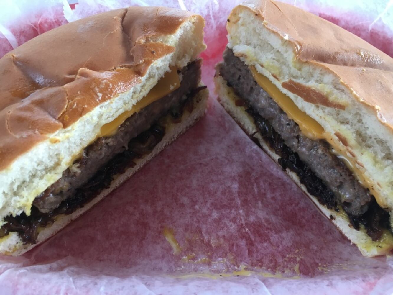 What do you think is on the Trump Burger?