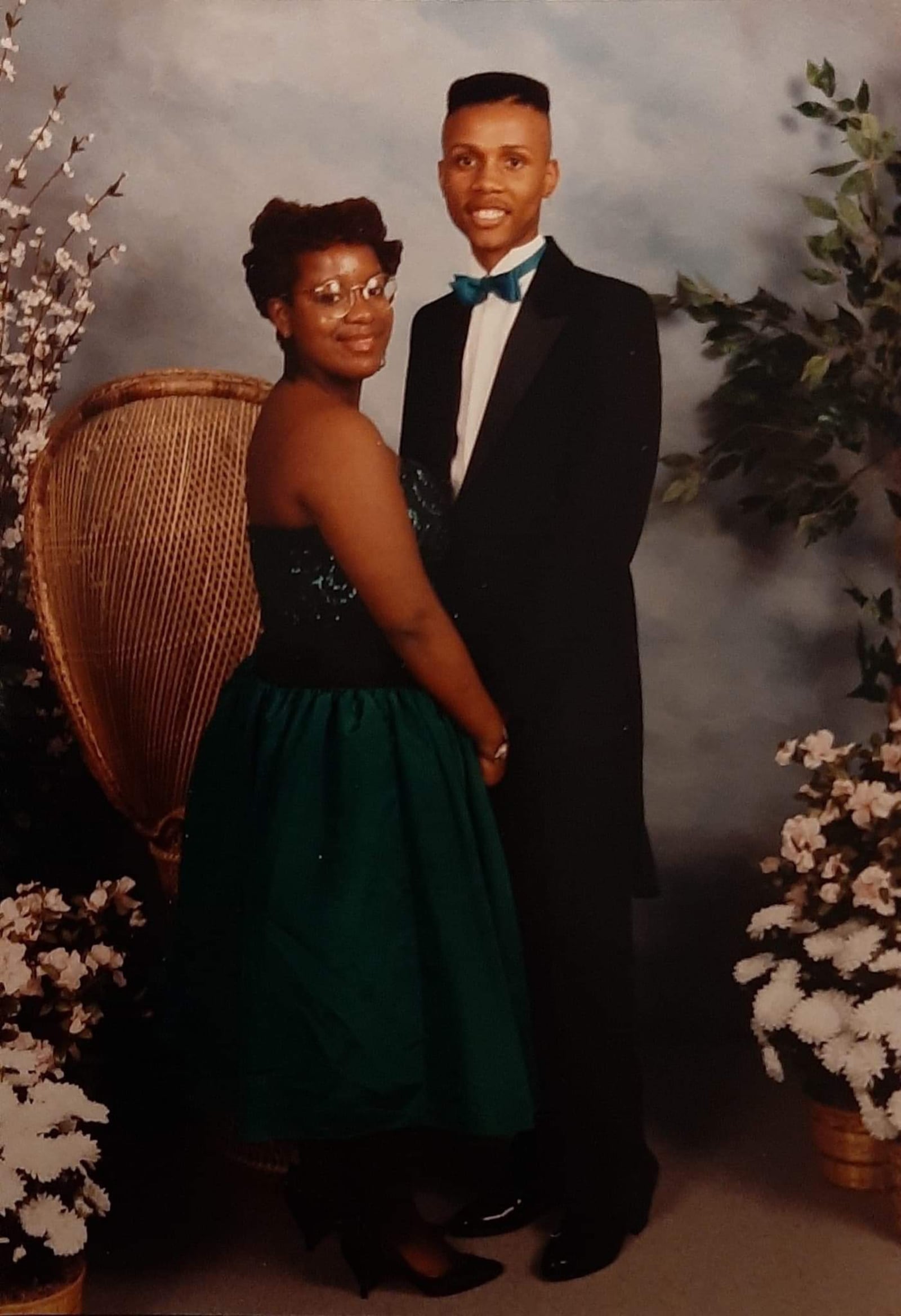 Demarus Crawford-White as a junior (left) with her date Ray Jackson (Right) at her Dunbar High School prom in 1988. CONTRIBUTED