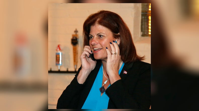 Democratic candidate Theresa Gasper won the primary for the 10th Congressional district against Michael Milisites and Robert Klepinger. TY GREENLEES / STAFF