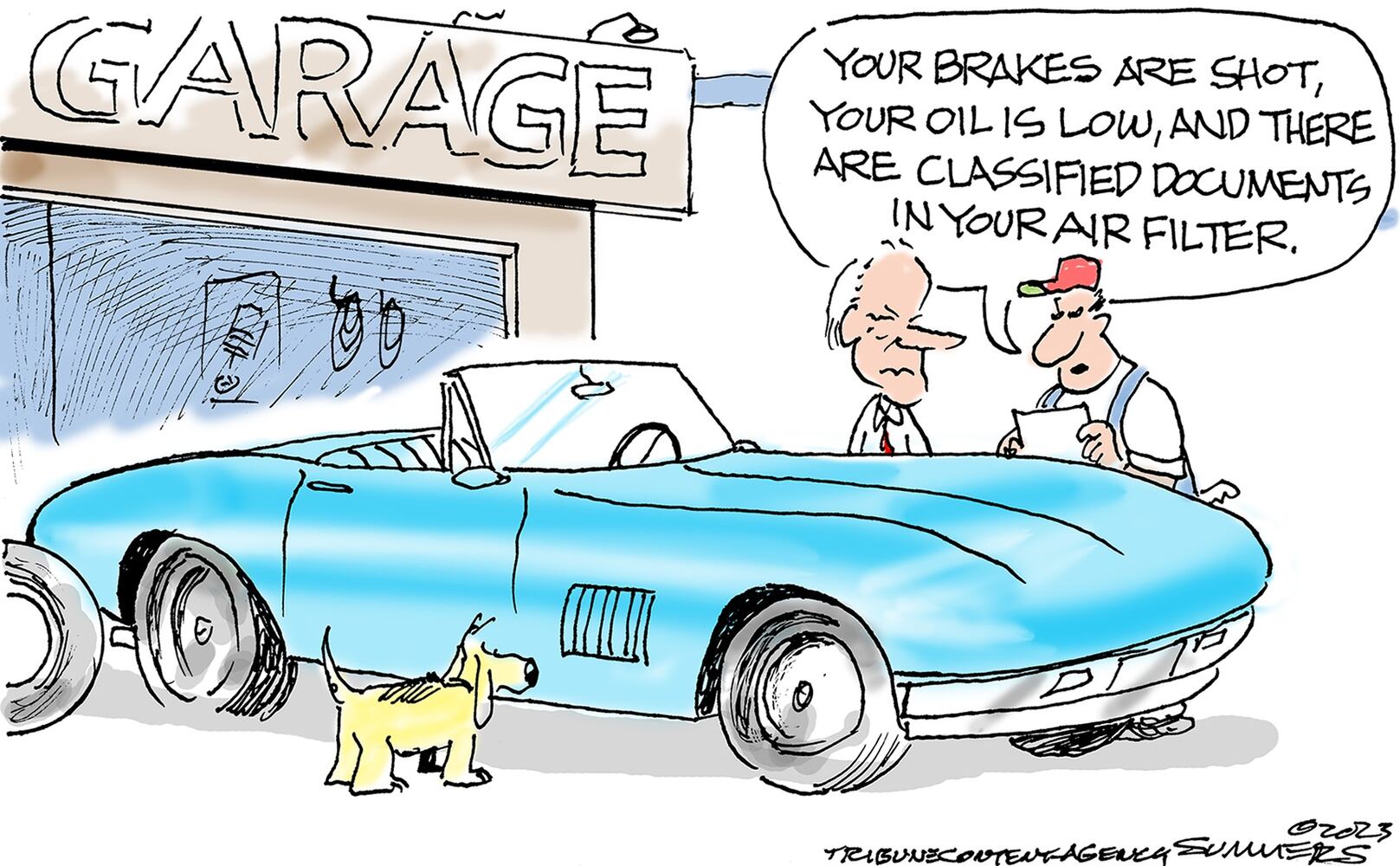 WEEK IN CARTOONS: Classified documents, gas stoves and more