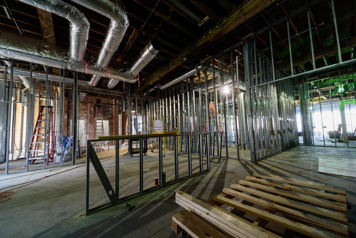 PHOTOS: A look at construction progress at Moeller Brew Barn in downtown Dayton