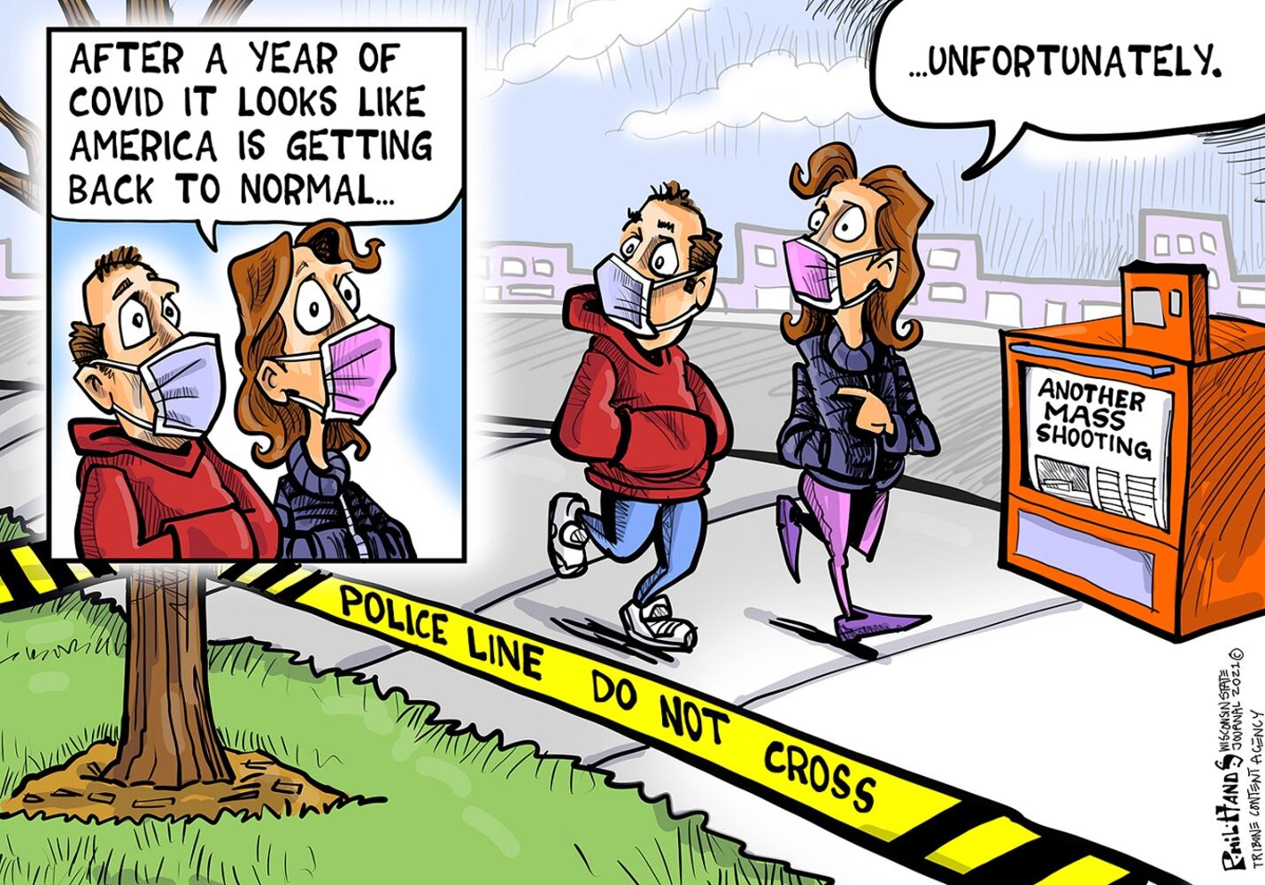 Week in cartoons: Biden press conference, Georgia voting rules and more