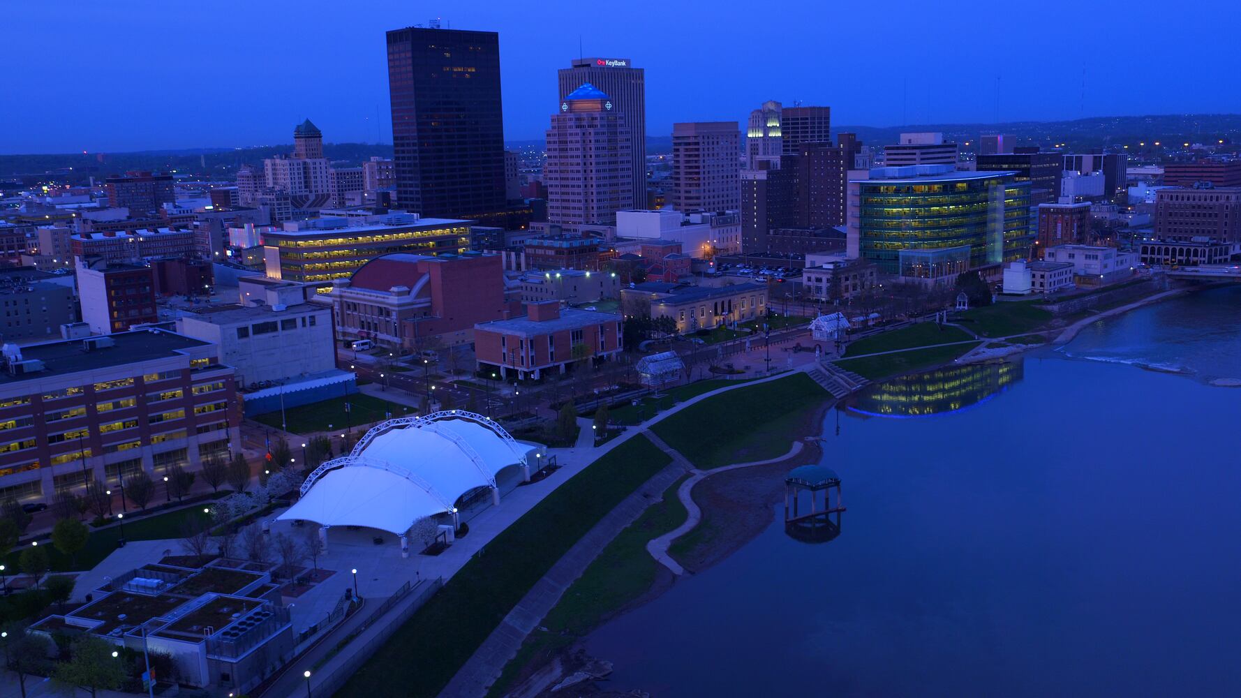 PHOTOS: Sunrise over downtown Dayton Wednesday morning