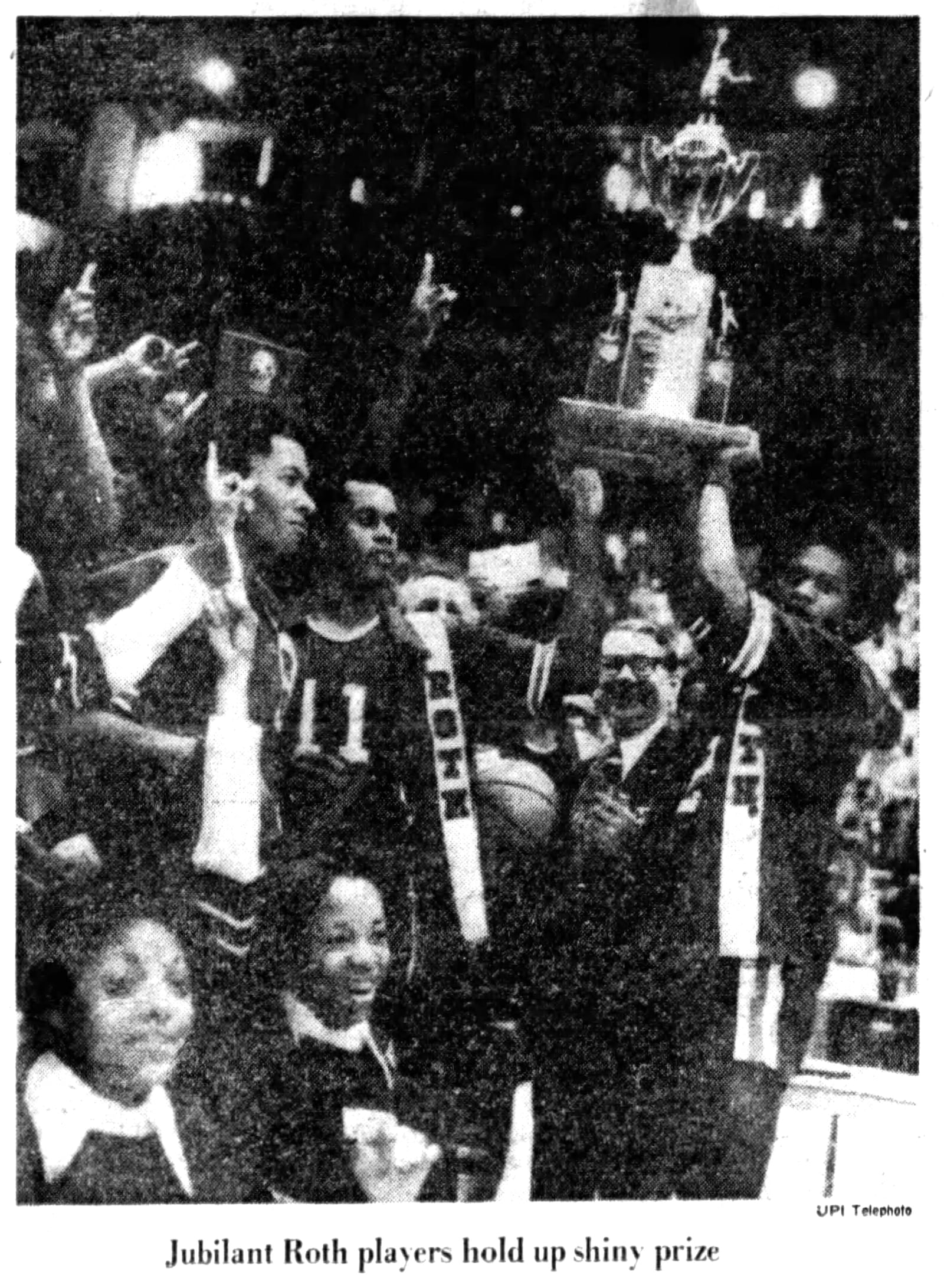 Roth became Dayton’s first team to capture a State Boys’ Basketball title since Chaminade did it in 1970, nipping Lorain Catholic, 82-81, to capture the 1976 Class AA championship in 1976. DAYTON DAILY NEWS ARCHIVES