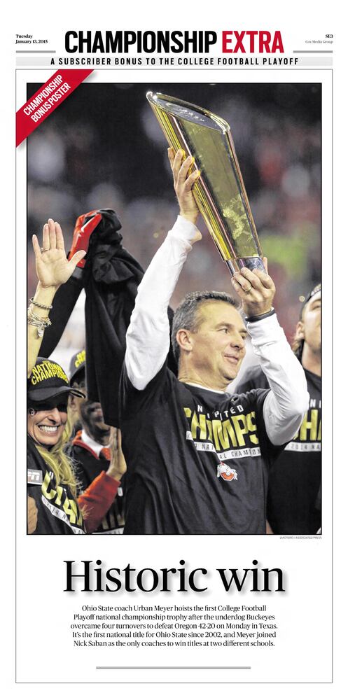 Ohio State Football pages