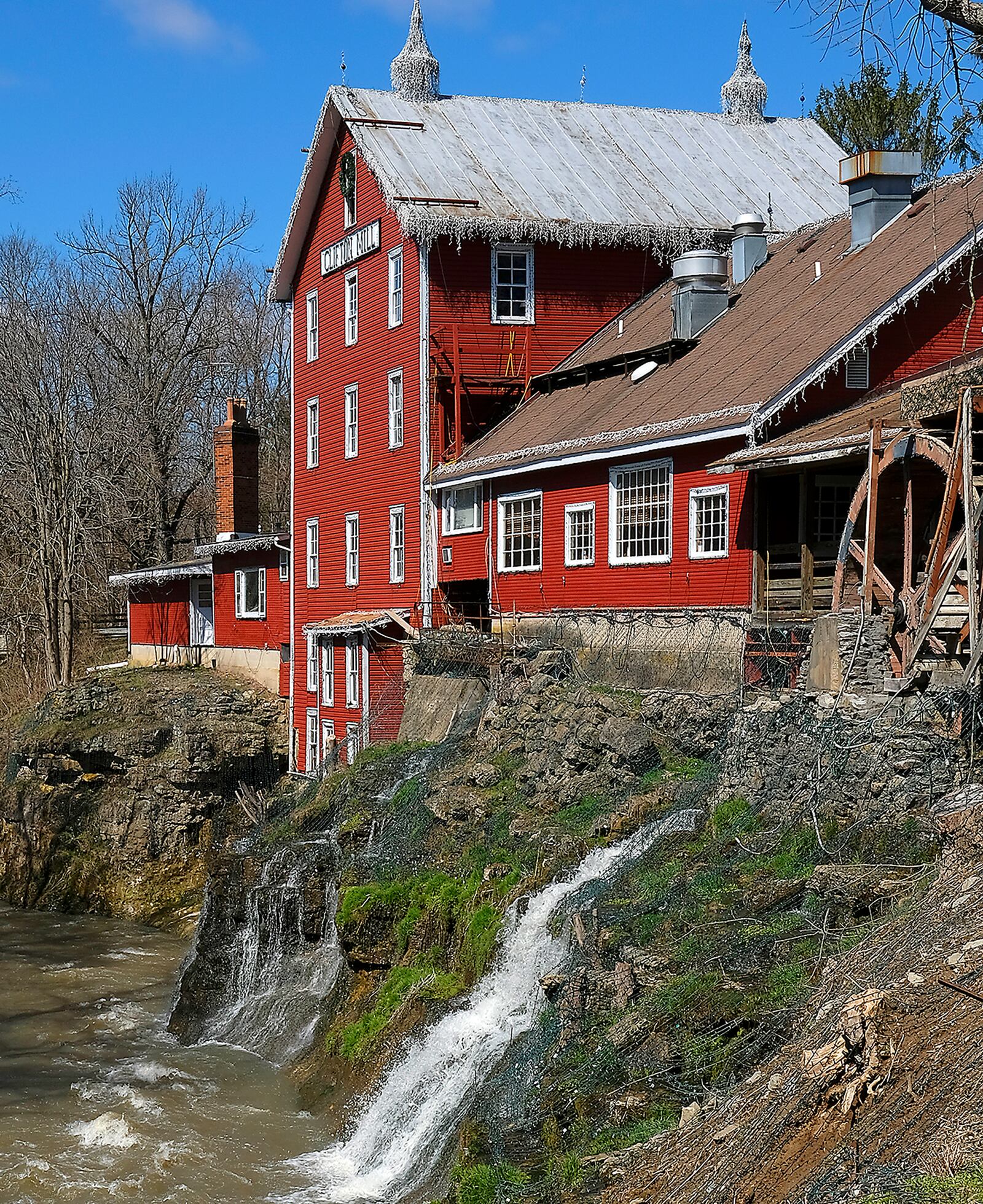 The village of Clifton, home to historic Clifton Mill. BILL LACKEY/STAFF