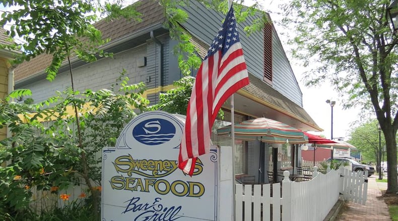 The building that was formerly home to Sweeney’s Seafood Bar & Grill at 28 W. Franklin St. in Centerville will soon be a new restaurant, Meridien. It should open by this fall, according to owners Rhonda and Matt Hiatt, of Centerville. CONTRIBUTED