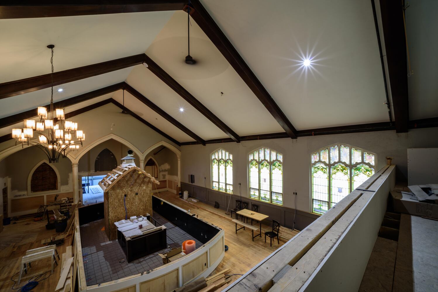 PHOTOS: Sneak peek inside church turned brewery coming this summer