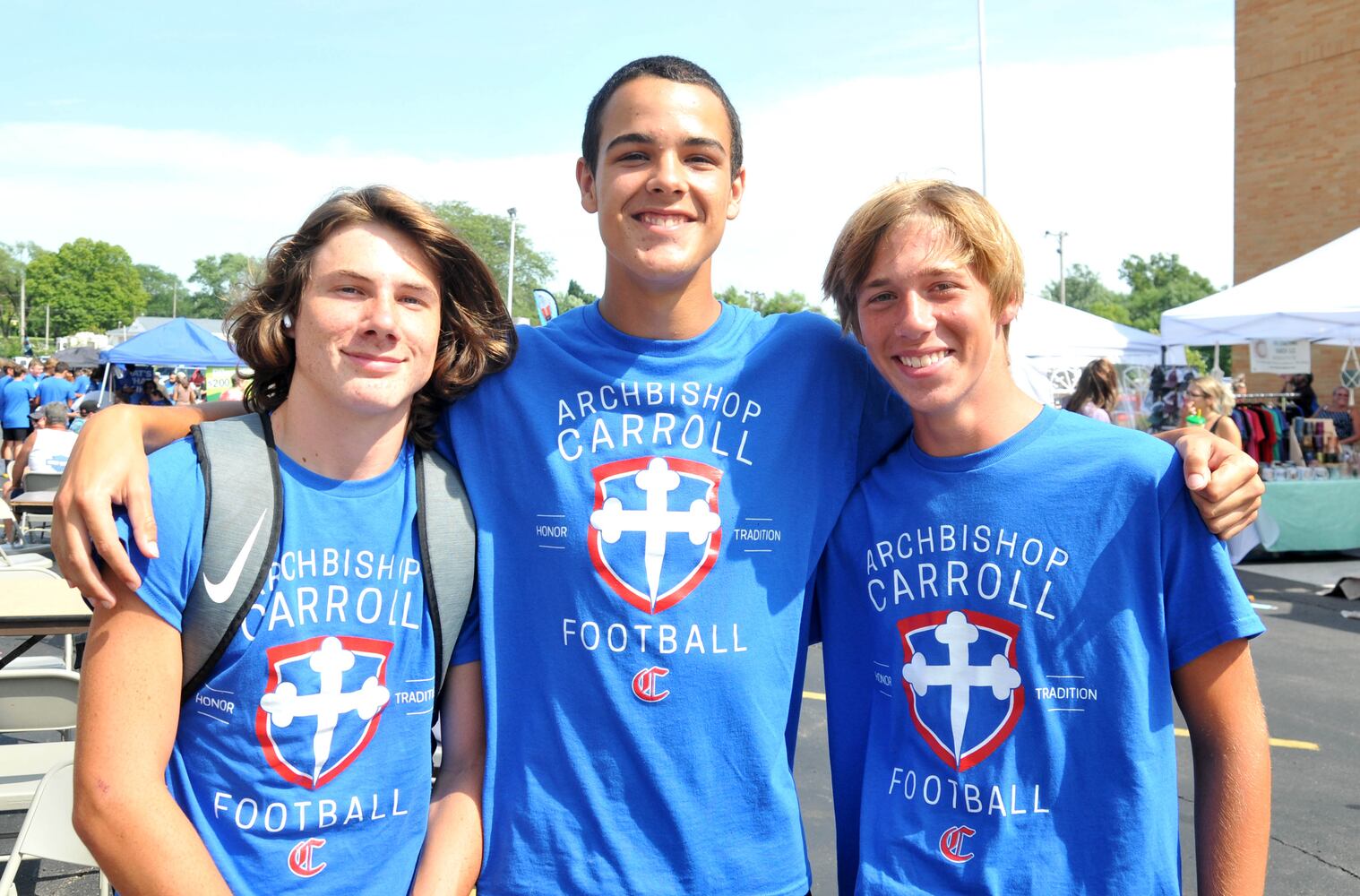 Did we spot you at Archbishop Carroll High School's GarlicFest?