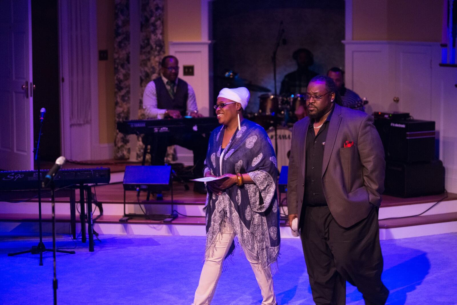 Oral Funk Poetry and The Human Race Theatre will celebrate the 10 season of  the The Signature: A Poetic Medley Show with "What's Your Razzle Dazzle." Pictured Lucy "Sierra Leone" and Robert Owens Sr. The couple co-founded Oral Funk Poetry Productions.