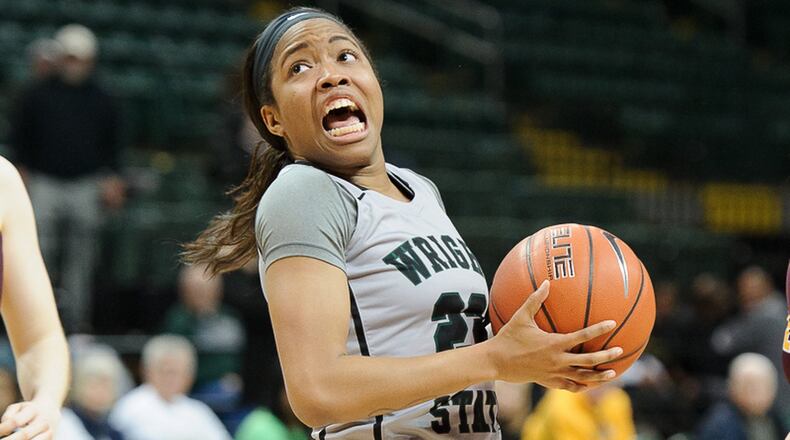 Wright State guard Chelsea Welch was named the preseason Horizon League women’s basketball player of the year last week. FILE