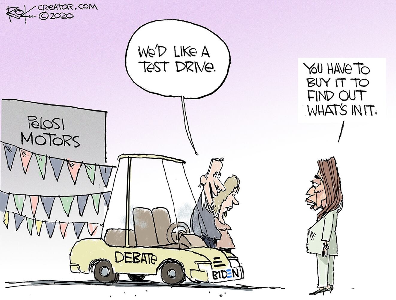Week in cartoons: COVID-19, Nancy Pelosi and more