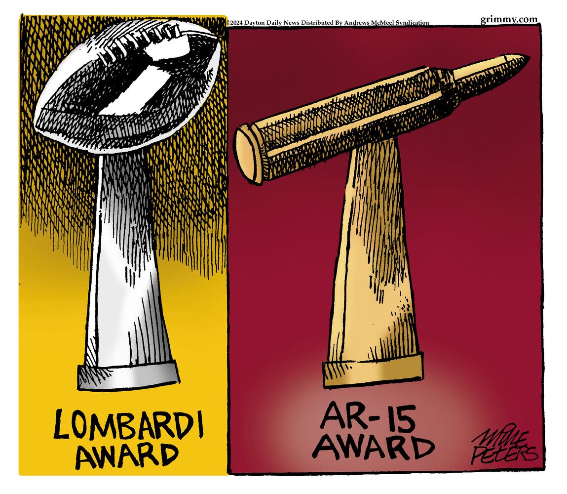CARTOONS: Mike Peters, Feb. 19, 2024