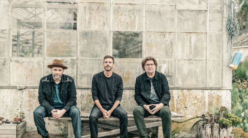 Toad the Wet Sprocket (from left, Todd Nichols, Glen Phillips, and Dean Dinning) is bringing its headlining Good Intentions Tour to Huber Heights on Aug. 5. CHRIS ORWIG/CONTRIBUTED