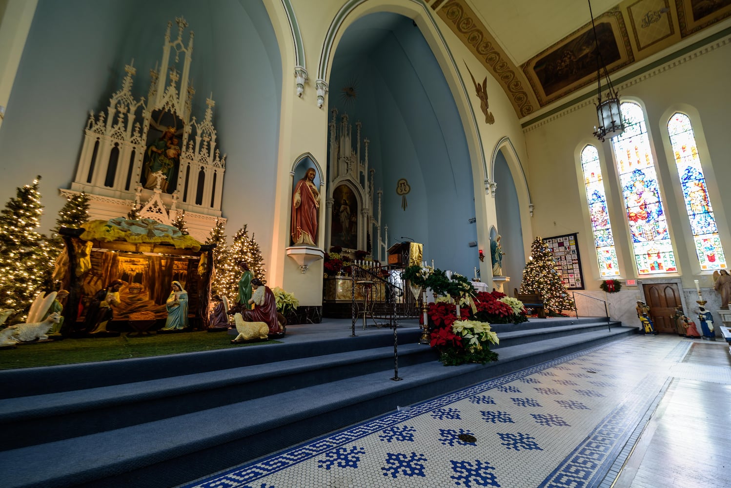 PHOTOS: A breathtaking look at Holy Trinity Catholic Church on Christmas Eve morning