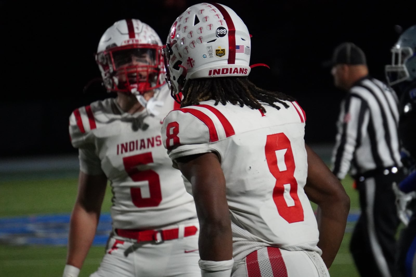 The Fairfield High School football team lost to Hamilton 14-7 on Friday night at Virgil Schwarm Stadium. CHRIS VOGT / CONTRIBUTED