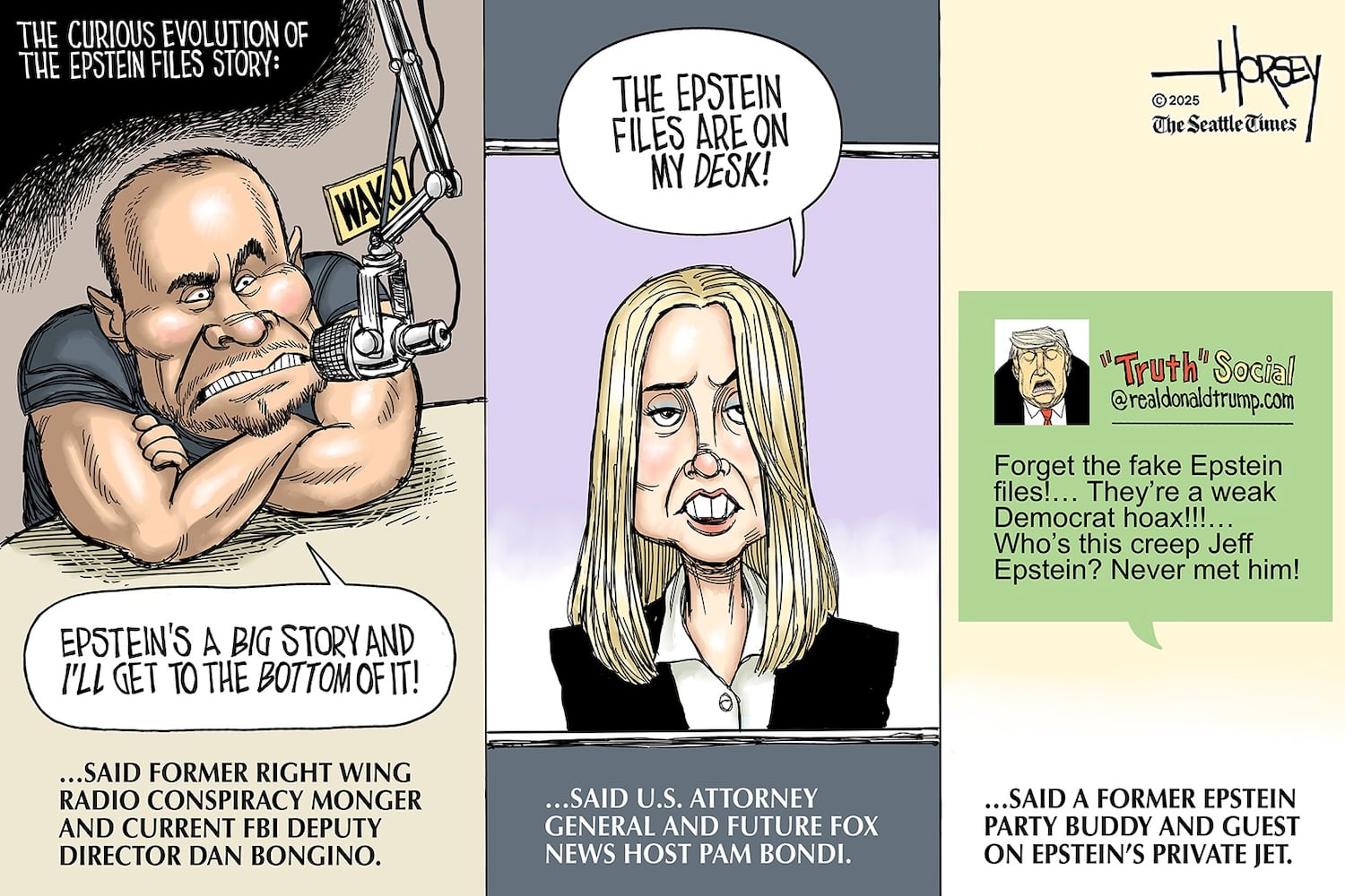 CARTOONS: David Horsey, July 23, 2025