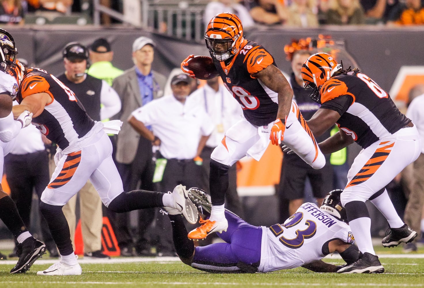 Bengals vs Ravens Football