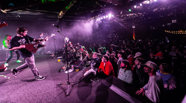 Dayton band Sheller was a finalist in 2025’s Dayton Battle of the Bands at The Brightside. This upcoming season features tributes, national acts, and hometown heroes. CONTRIBUTED/GABRIEL GOULDING