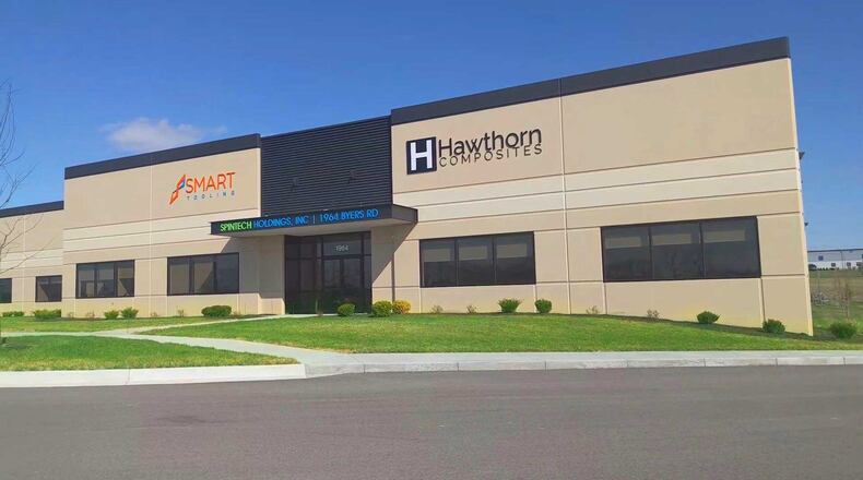 Spintech Holdings moved from Xenia to this facility at 1964 Byers Road in Miamisburg several years ago, receiving job creation tax credits from Miamisburg at the time. It received an extension of its tax credits as it prepares to expand in the city again, this time by adding a location at 510 Earl Blvd. CREDIT: Google