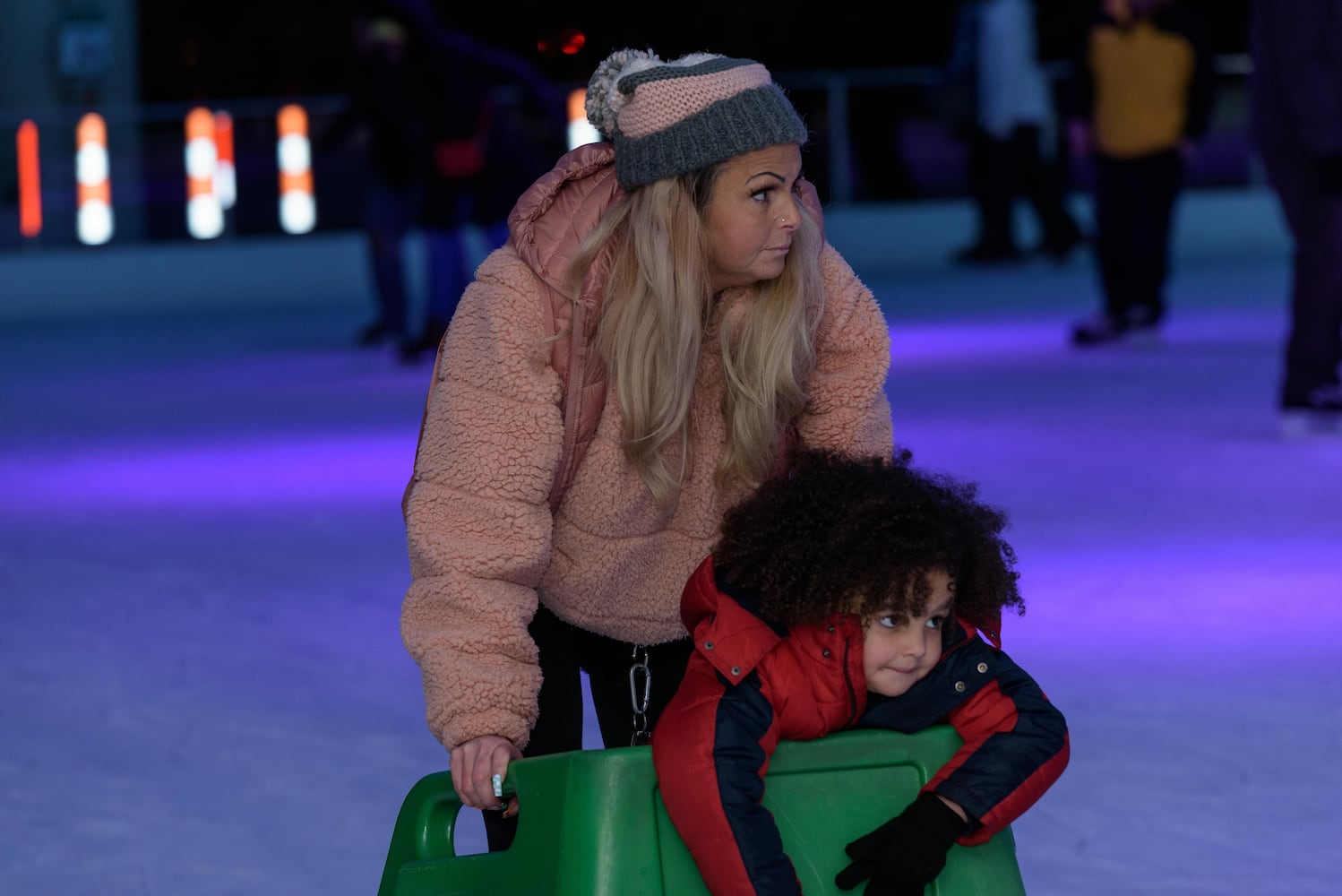PHOTOS: Did we spot you ice skating during '90s Night at RiverScape MetroPark?