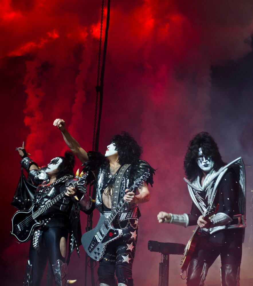 KISS rocks Riverbend Music Center