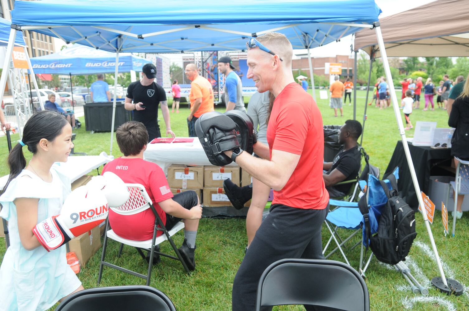 PHOTOS: Did we spot you flexing your muscles at Austin Landing’s first Fitness Fest?