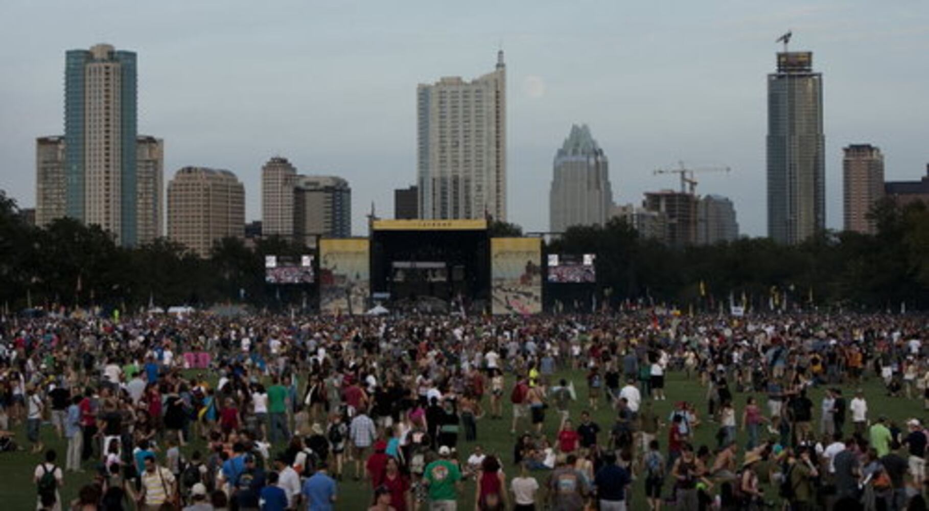 Austin's changing skyline during ACL