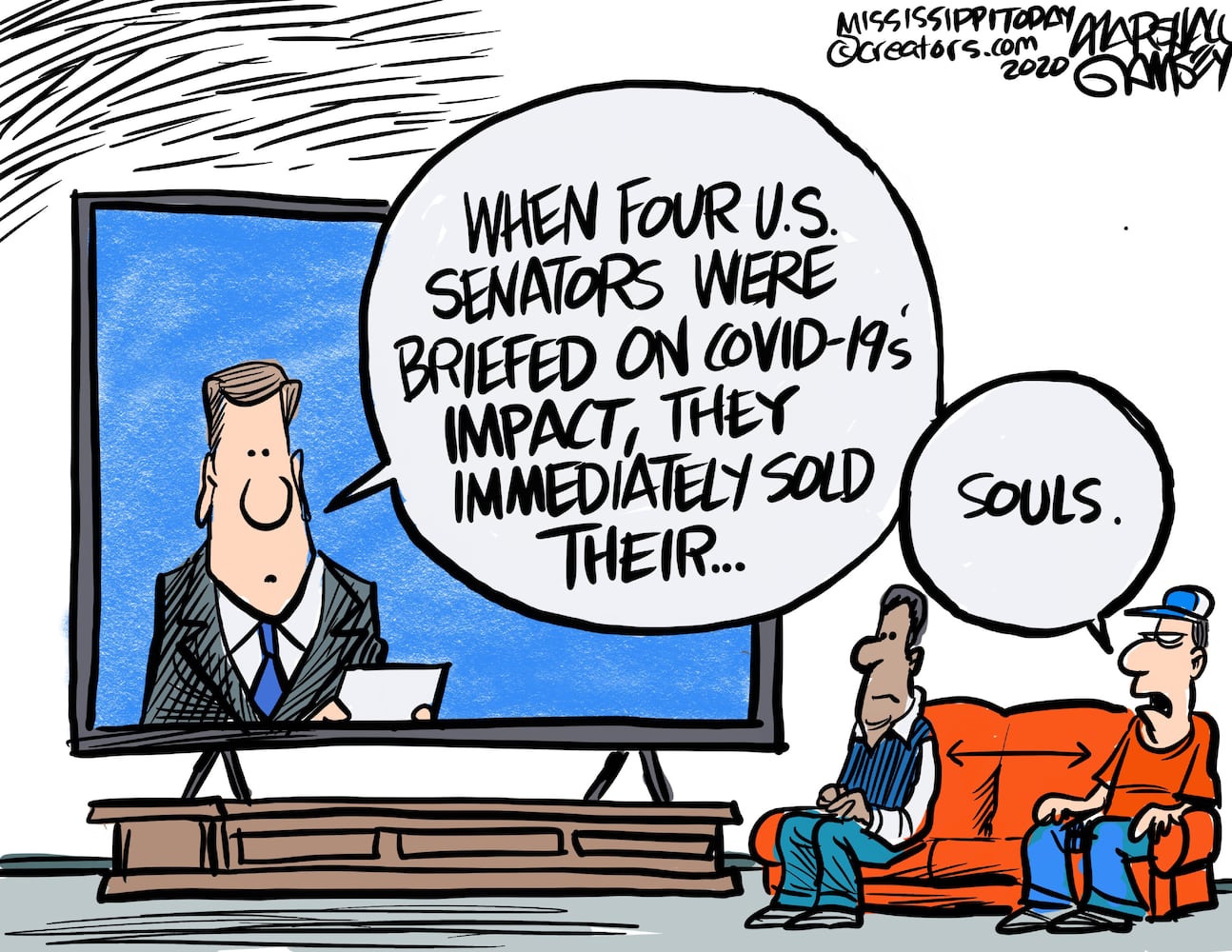 Week in cartoons: Surgical mask shortage, the economy and more