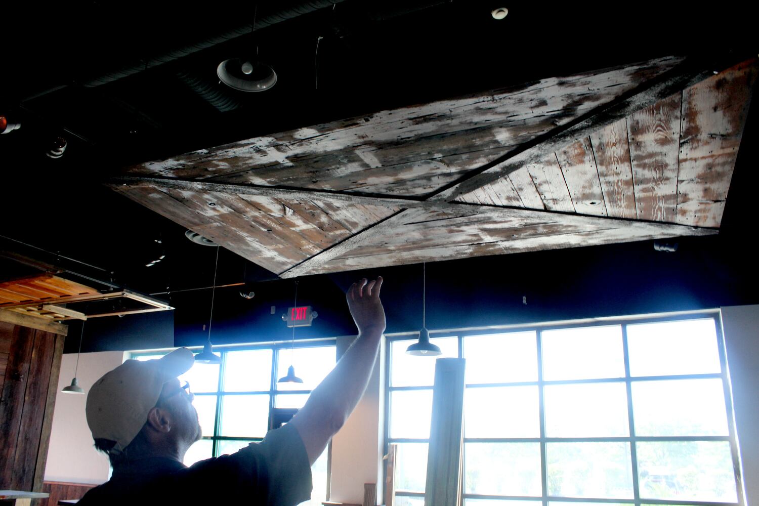 Inside the construction zone at Wandering Griffin