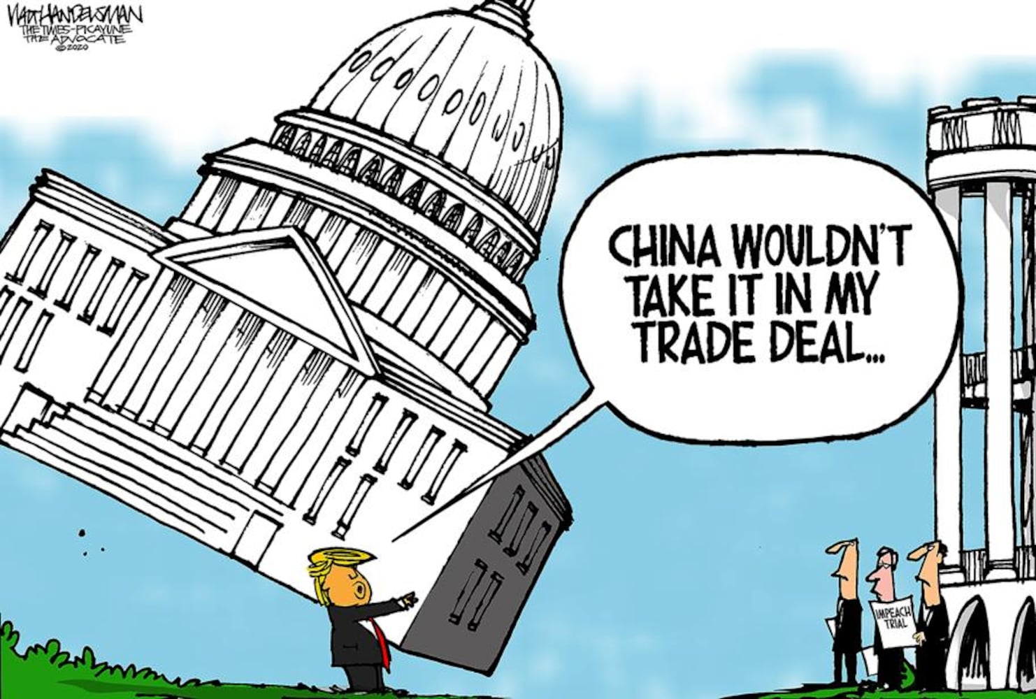 Week in cartoons: Boeing, Mitch McConnell and more