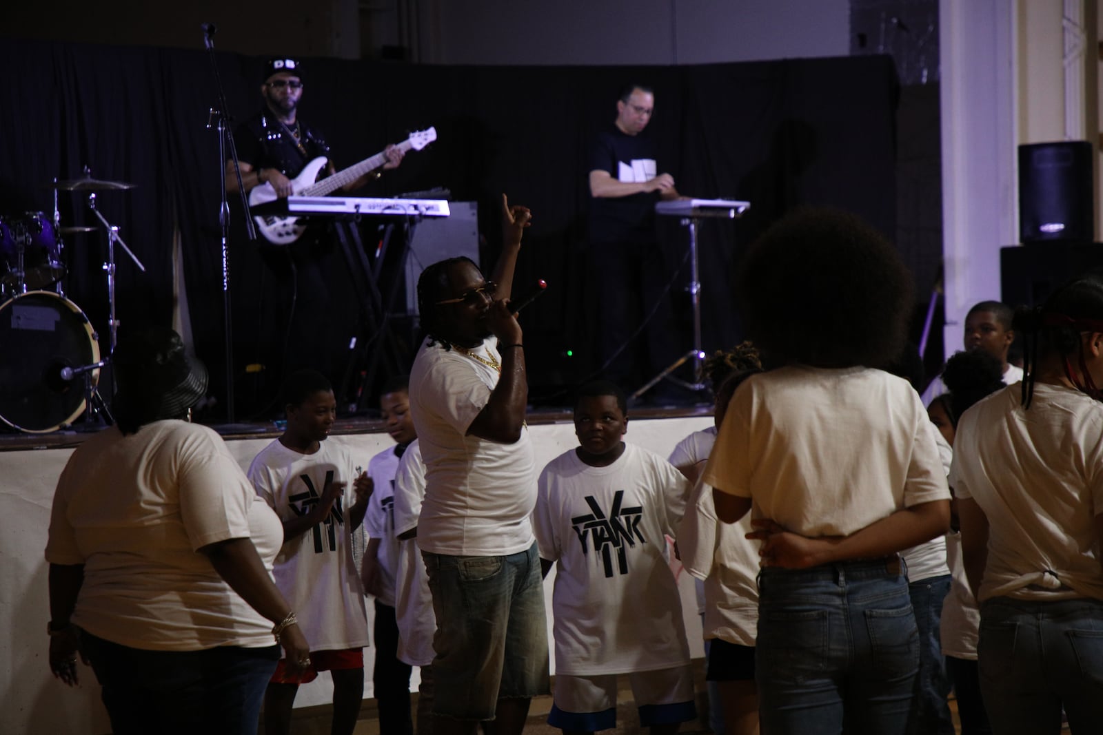 Rapper Darrell Thomas, aka yTank, performed for the City Day Community School in Dayton on May 16. The event, dubbed Loyalty & Love and organized by Loyal T Entertainment, was to engage with the youth to create an uplifting and positive experience, to express encouragement for creative voices through the power of music. Photo credit: Brandon Berry