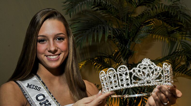 Brittany Reid, a student at Shawnee High School, has been named Miss Teen Ohio USA. Staff photo by Bill Lackey