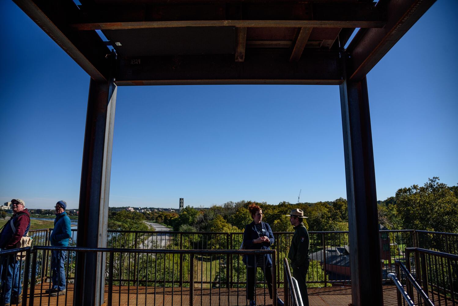 PHOTOS: One of Dayton’s most iconic skyline fixtures is back and offers a new bird’s-eye view of Dayton