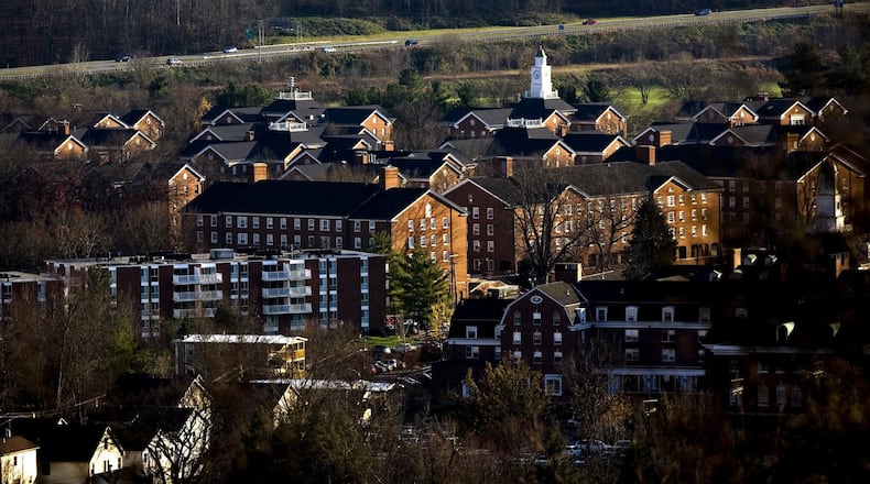 Ohio University in Athens, Ohio.